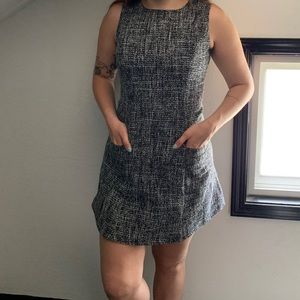 Black and white dress